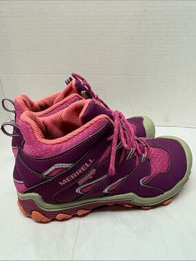 Merrell Kids Purple and Pink Trail Boots